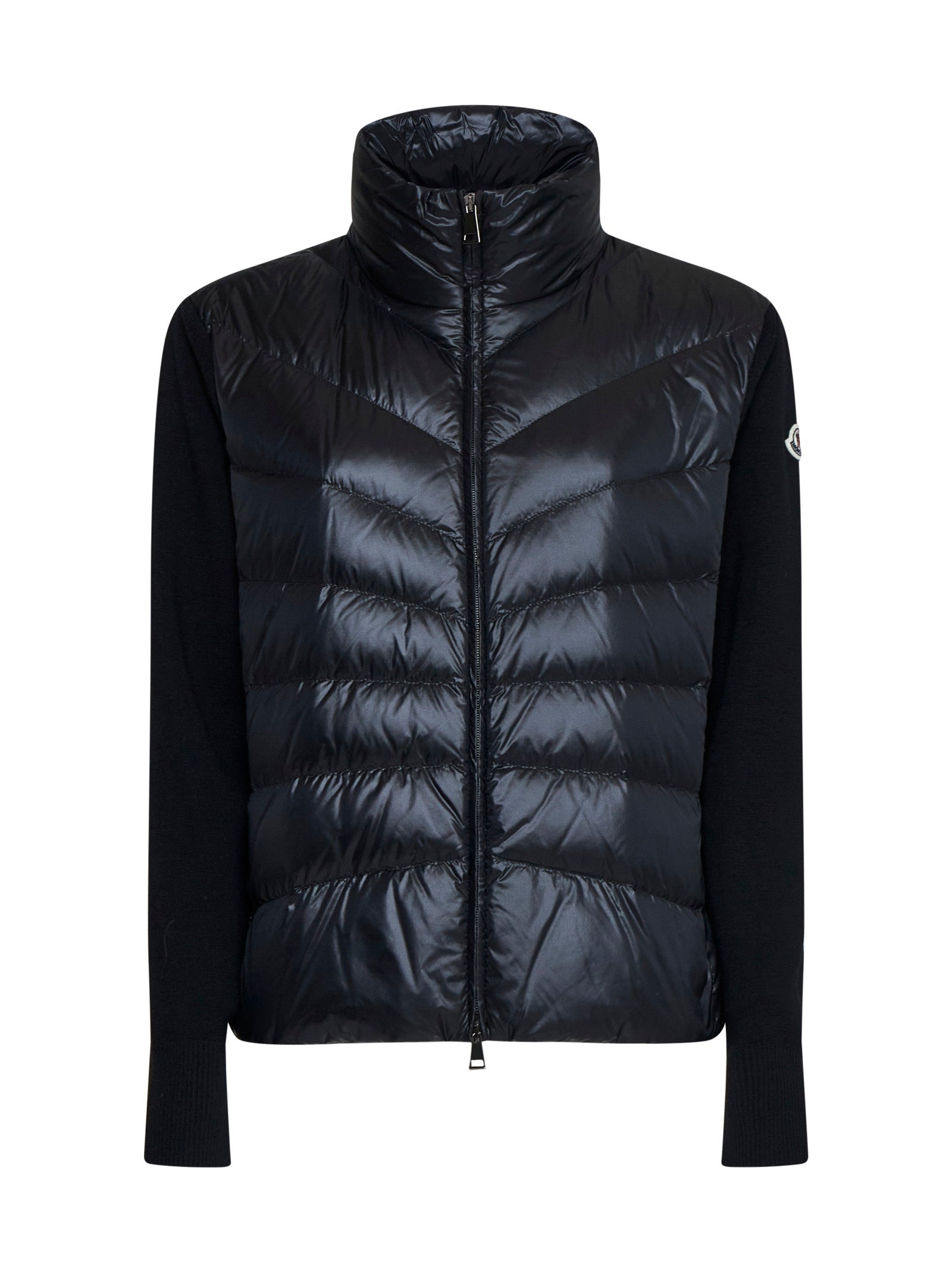 Moncler Women Padded Wool Cardigan By Moncler - 1