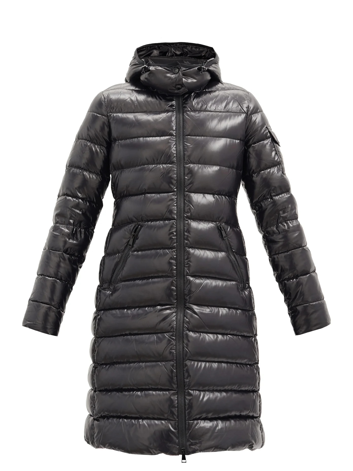 Moka hooded quilted down coat - 1