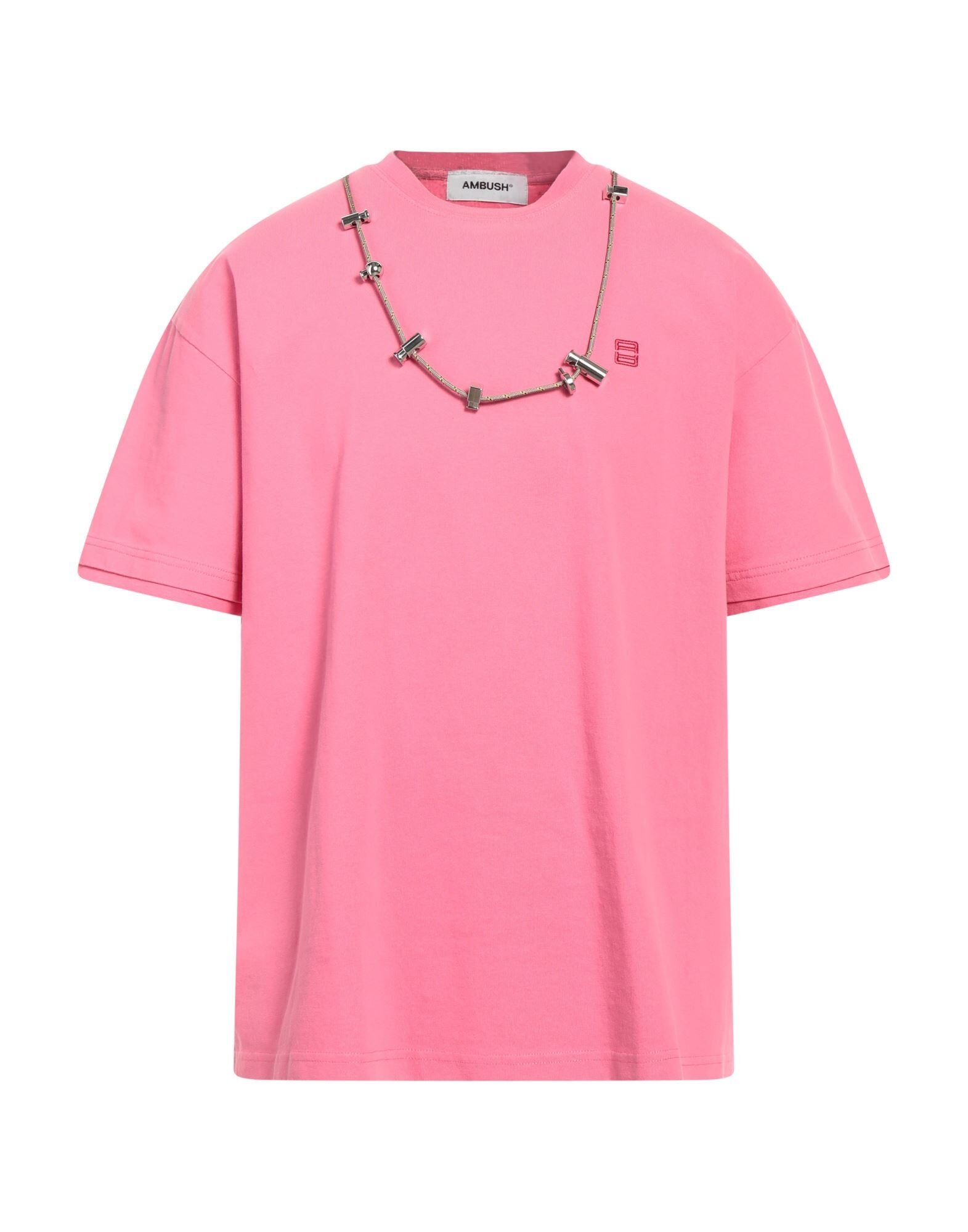 Pink Men's T-shirt - 1