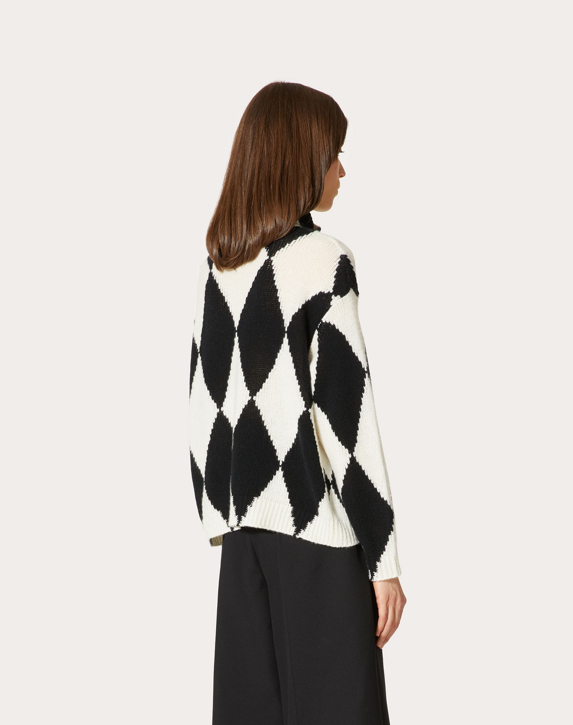 CASHMERE WOOL JACQUARD SWEATER - 4
