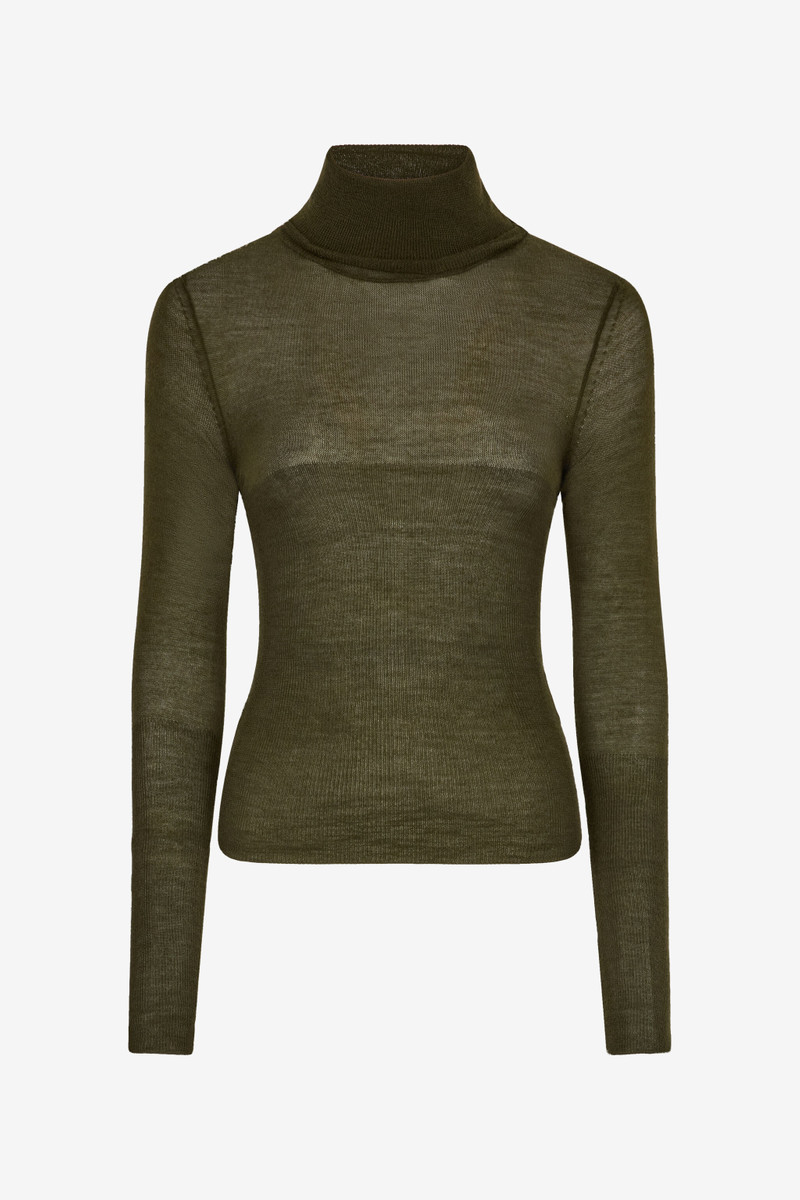 Silk/wool-Blend Turtleneck 1