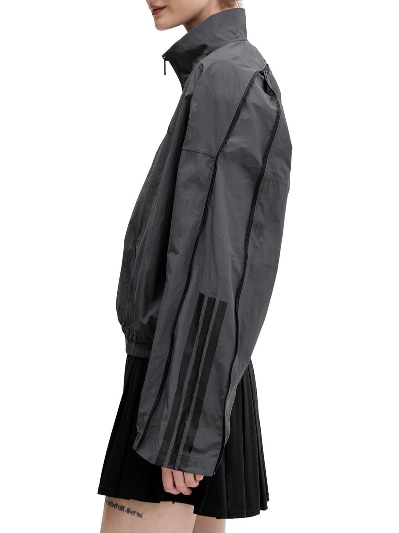 City logo-print zip-up jacket 3