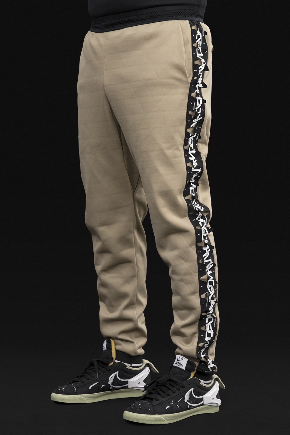 GGG-P1-247 Nike® Acronym® Track Pant Knit Khaki/Black - 11