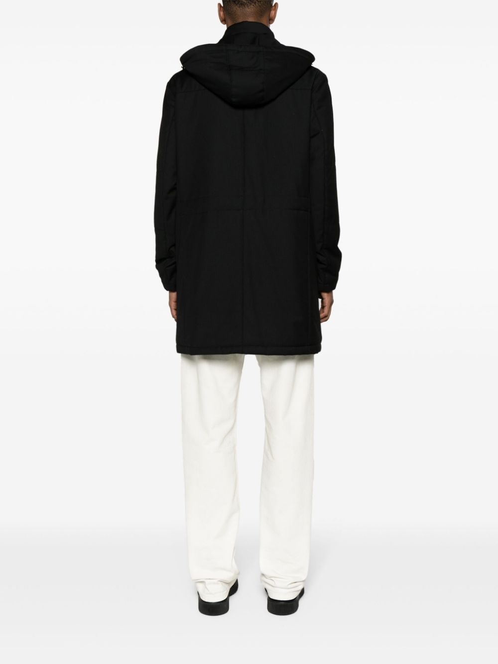 high-neck padded coat - 4