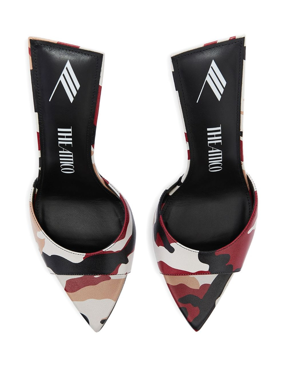 95mm camouflage-print sandals - 2