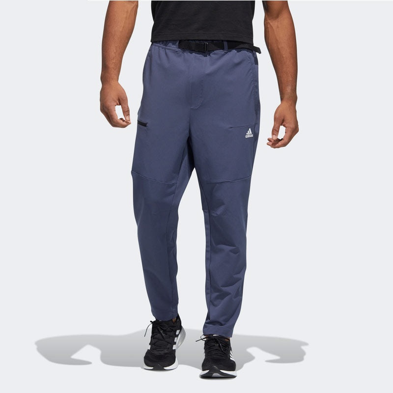 Men's adidas Th Strech Wvpt Woven Sports Pants/Trousers/Joggers Navy Blue HE9897 - 3