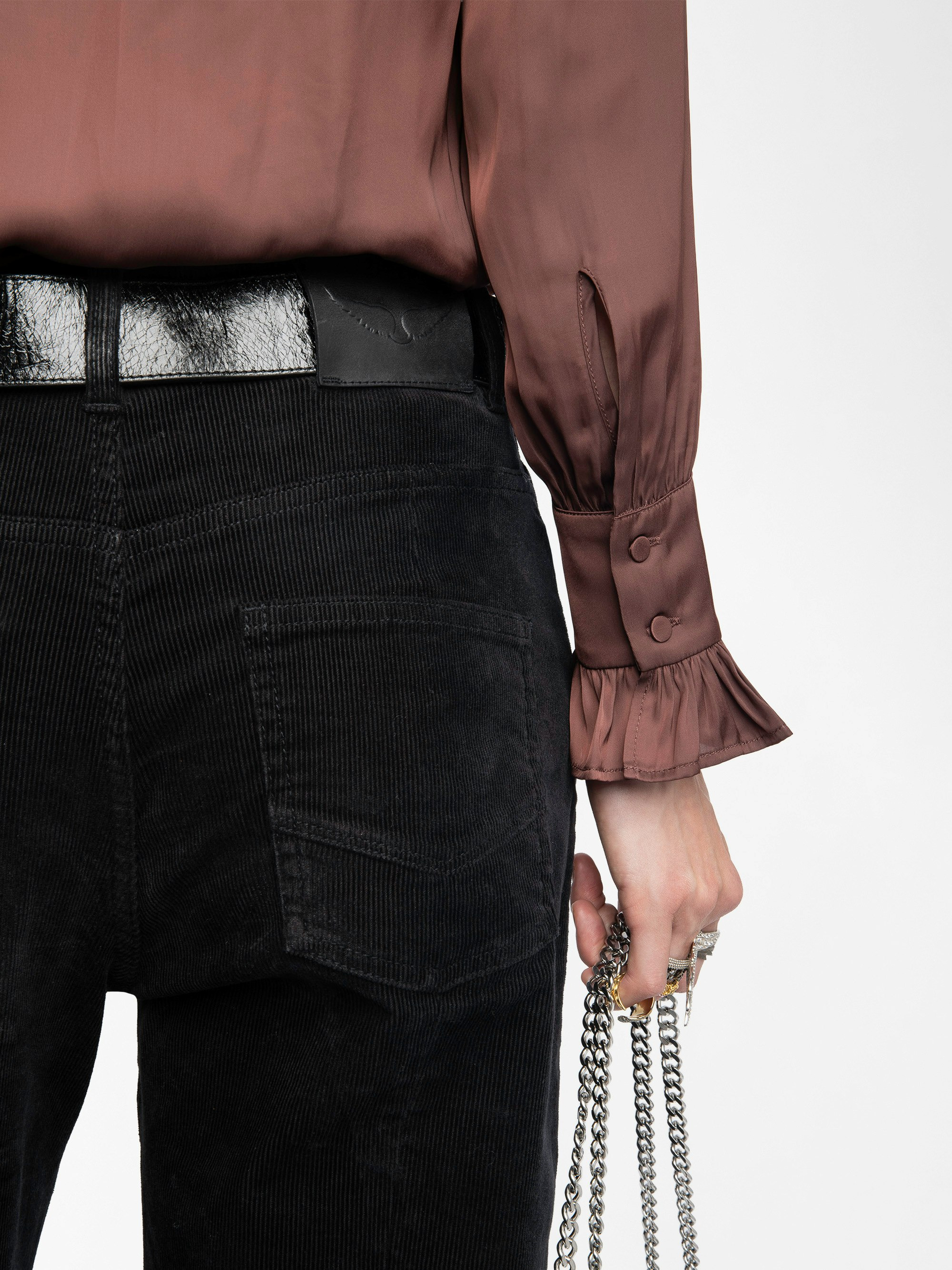 Thely Satin Shirt - 5