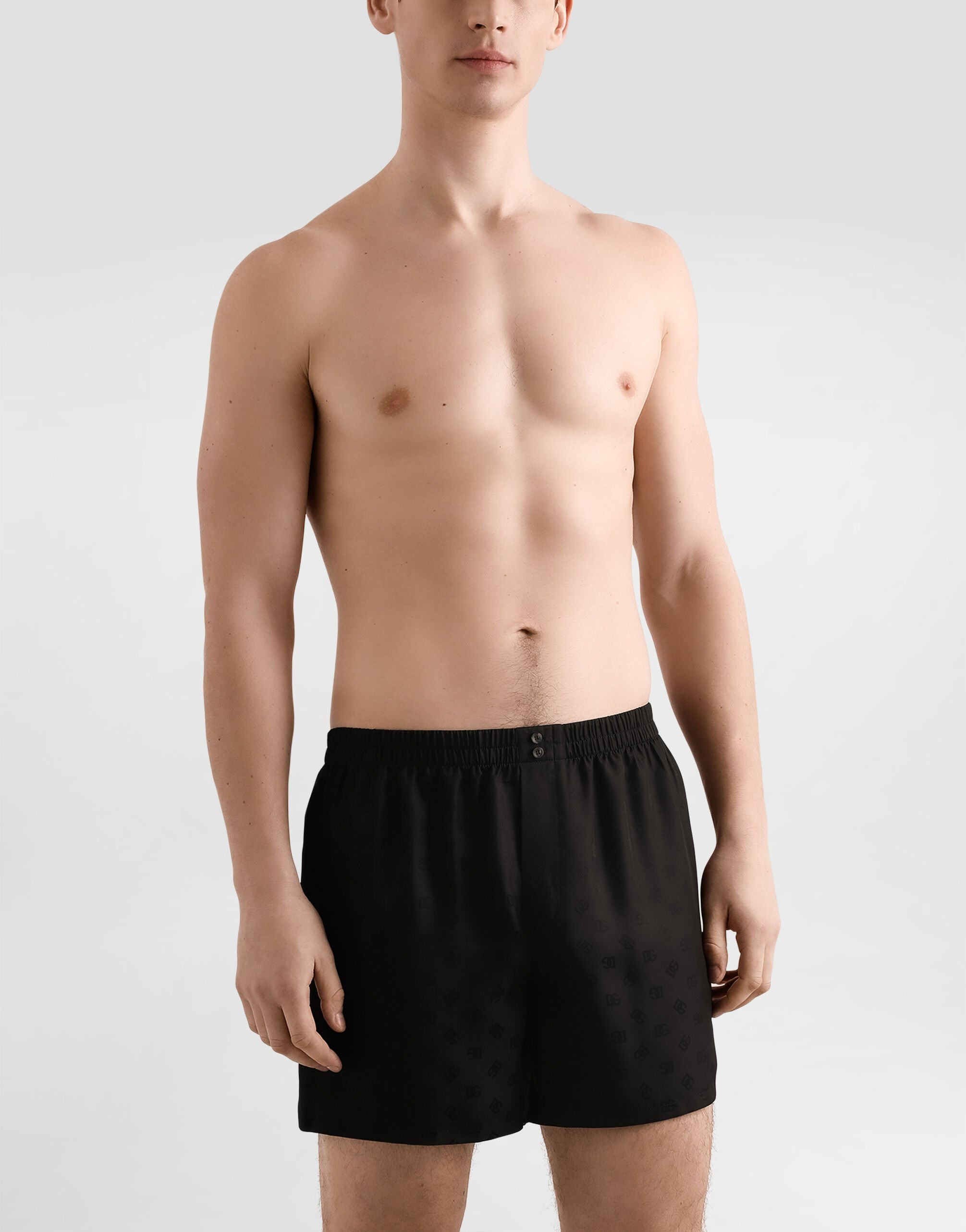 DG logo silk jacquard boxer - 2