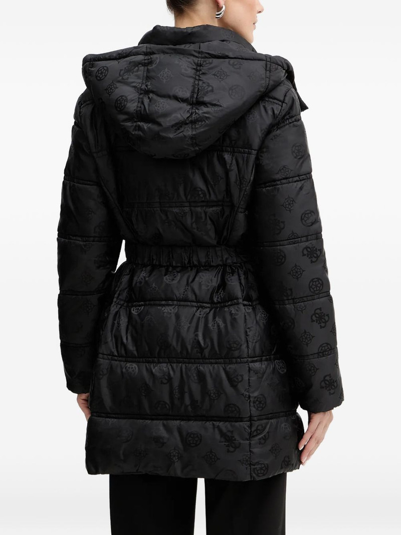 hooded buckle puffer cost 3