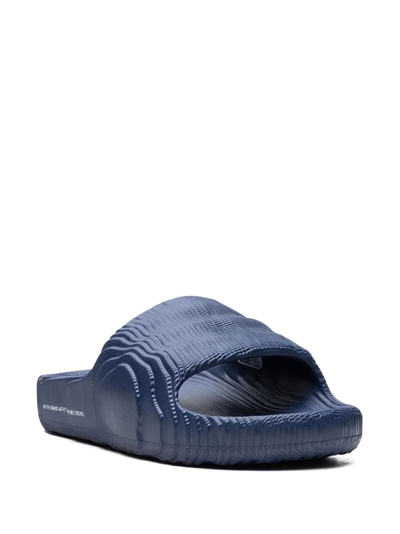 adidas Adilette 22 "Dark Blue" slides outlook