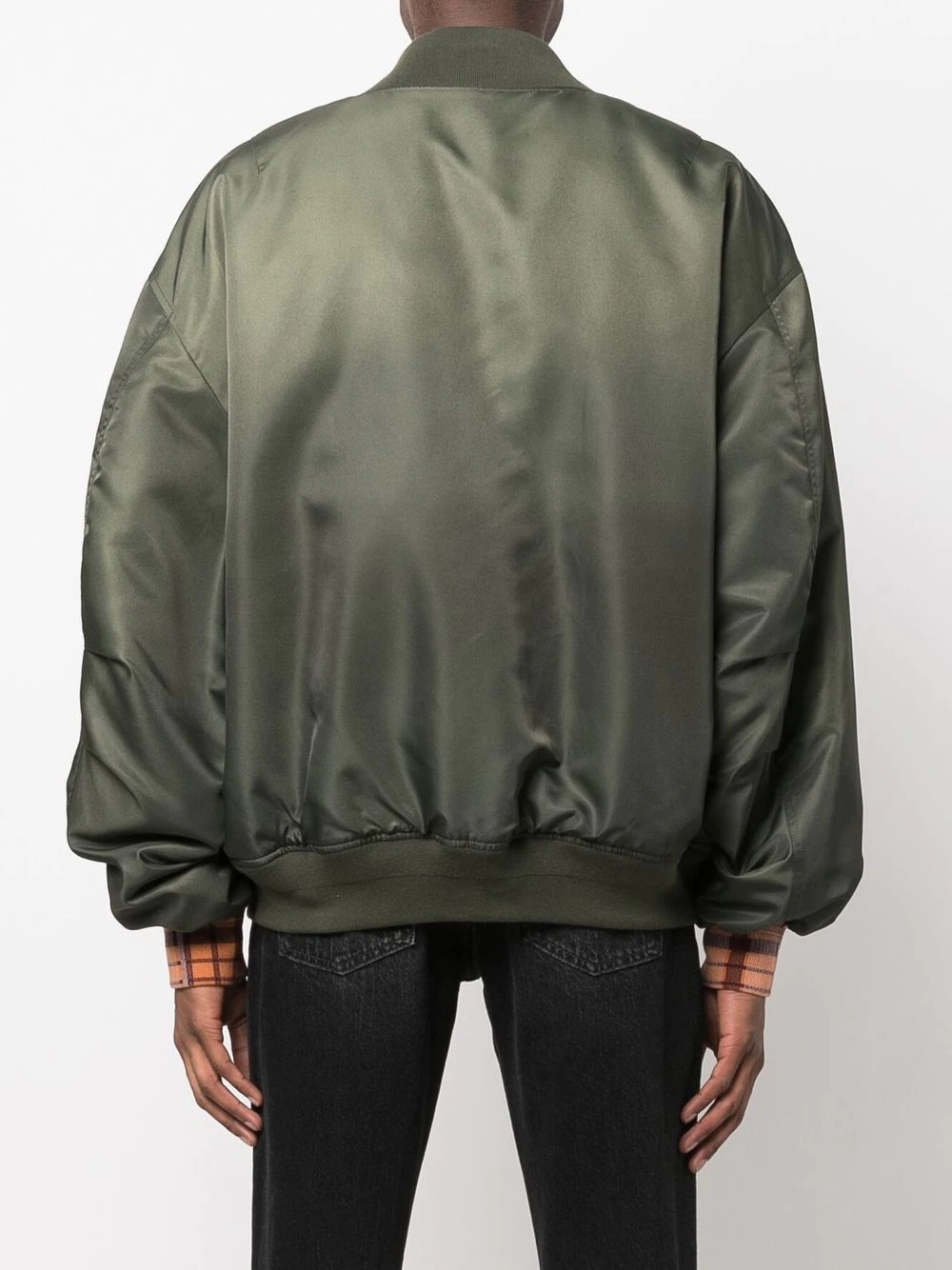 zipped-up bomber jacket - 4