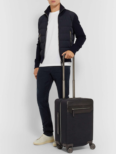 Berluti Formula 1004 Scritto Nylon and Leather Carry-On Suitcase outlook