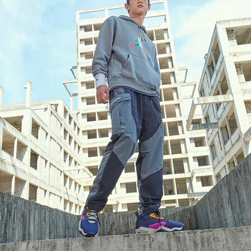 Jordan Air Jordan Multi-Color Large Logo Printing Gray DN1471-091 outlook