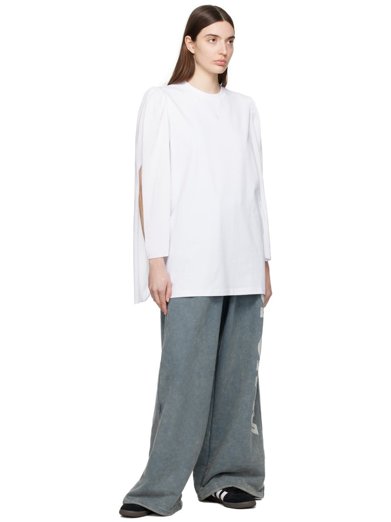 OPEN YY White Knotted T-Shirt outlook