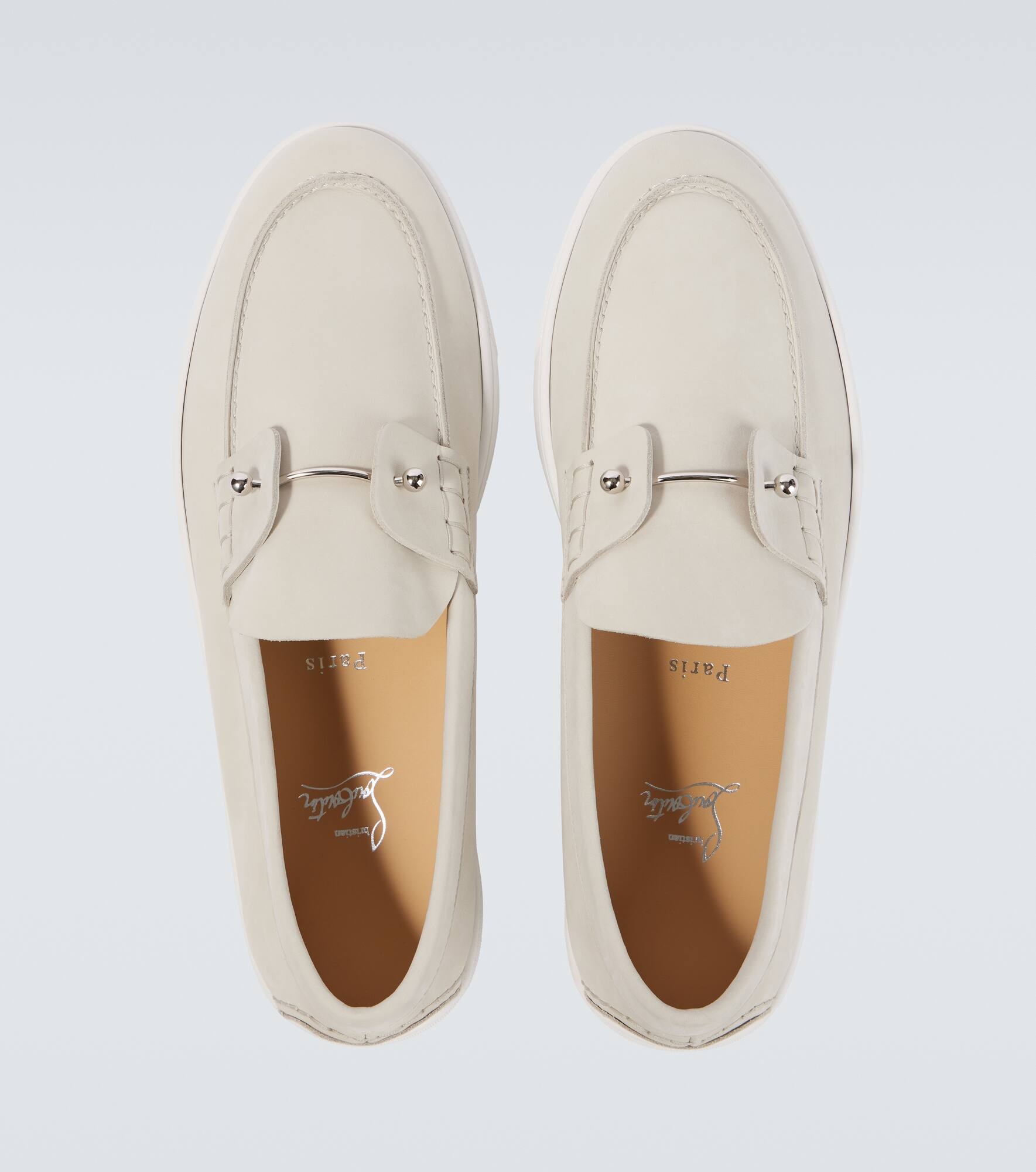 Chambeliboat leather slip-on shoes - 4