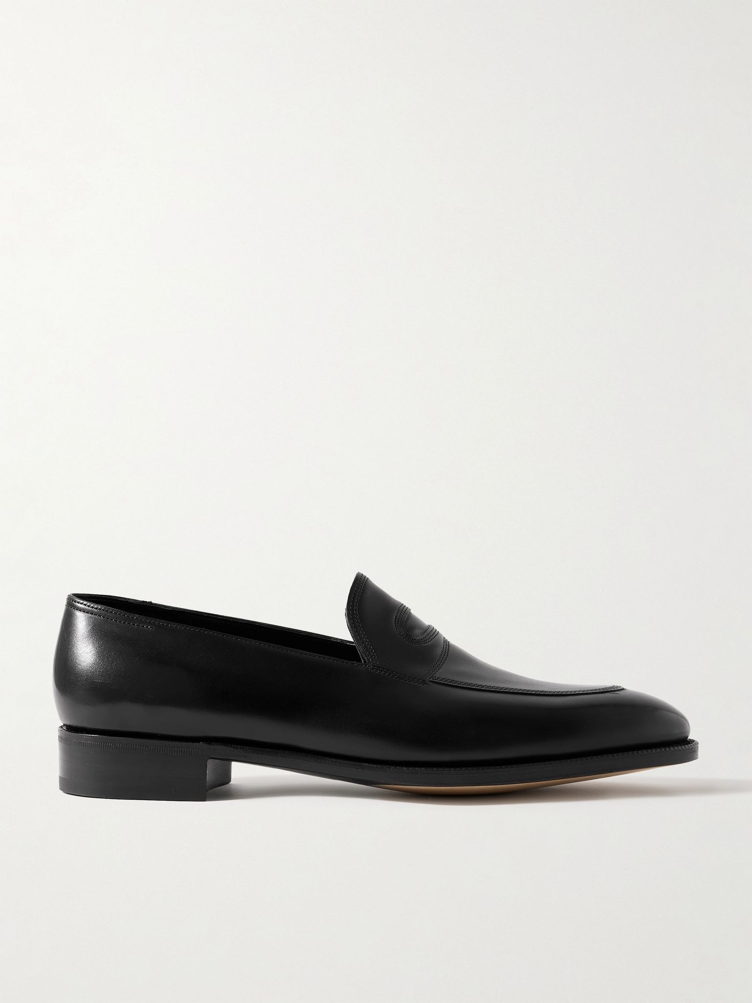 Bill Leather Loafers Black - 1