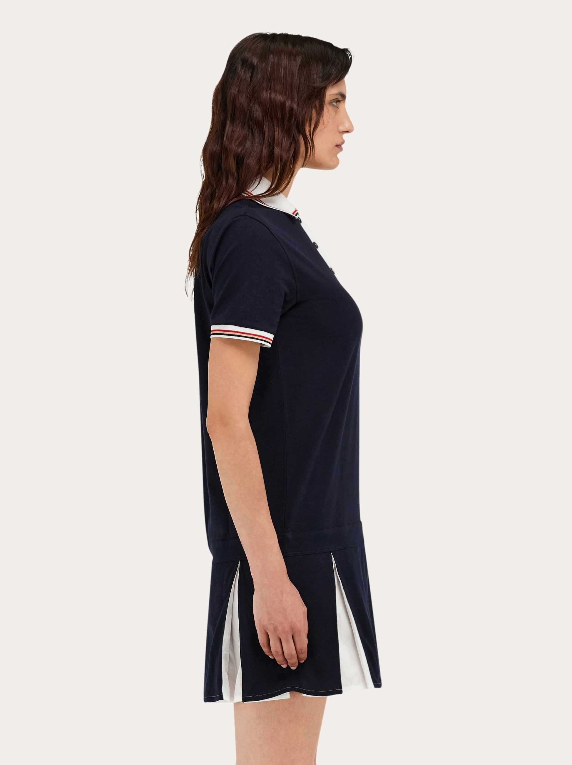 Cotton polo shirt dress - 3