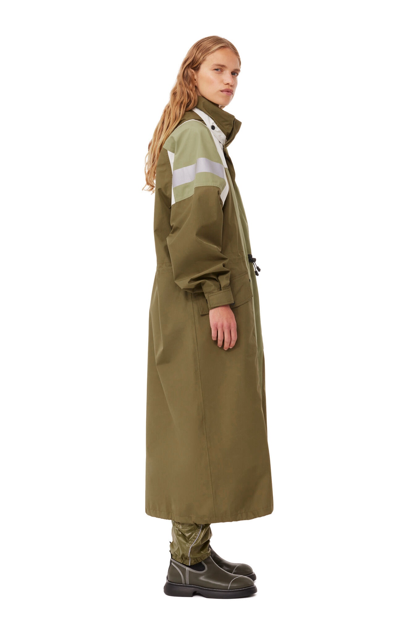 GANNI X 66°NORTH KRIA LONG COAT - 5