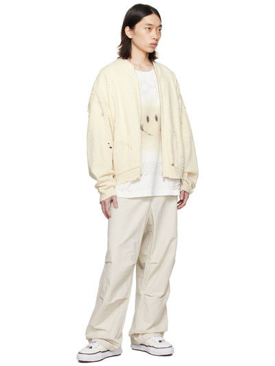 Maison MIHARAYASUHIRO Off-White Tucked Trousers outlook