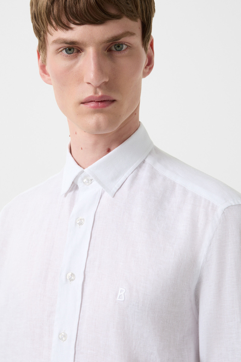 Timi linen shirt in White 4