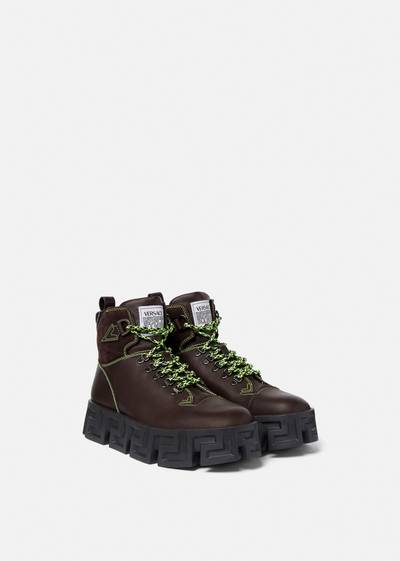 VERSACE Greca Labyrinth Hiking Boots outlook