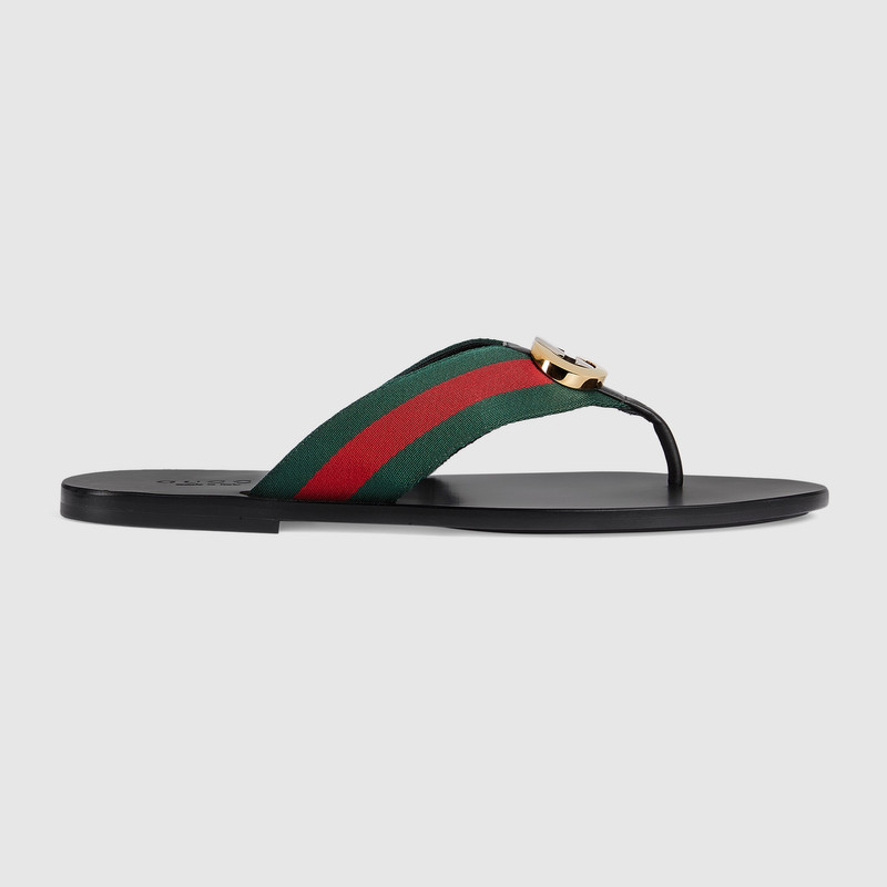 Web strap thong sandal 1