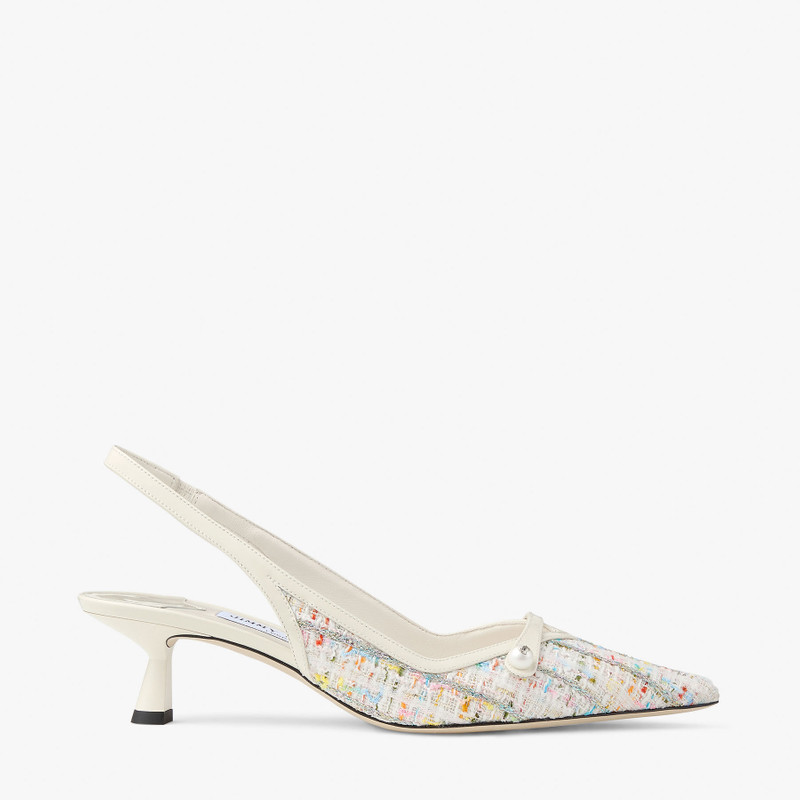 Amita 45 Yellow Buttermilk Patent Leather Pumps 1