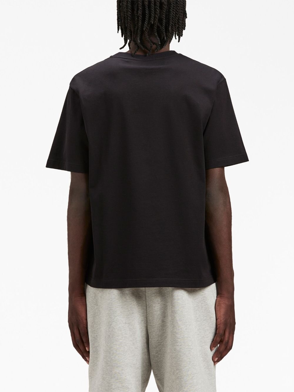 embroidered-logo crew-neck T-shirt - 5