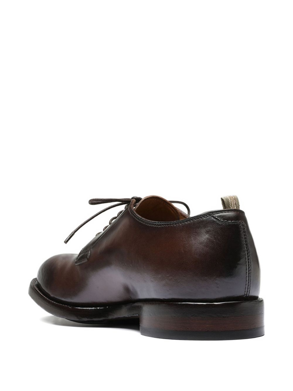 leather derby shoes - 3