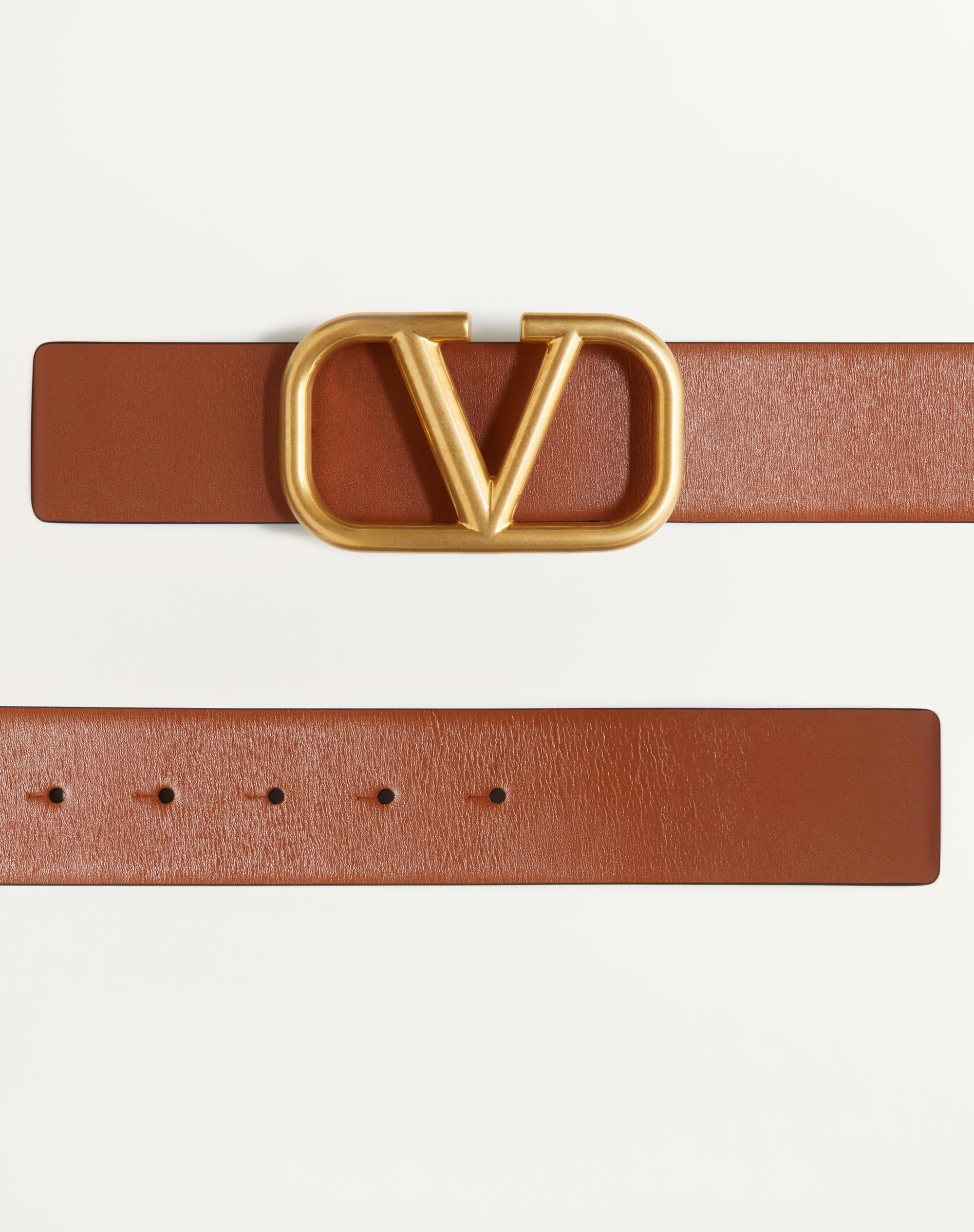 VLOGO SIGNATURE CALFSKIN BELT 40 MM - 4