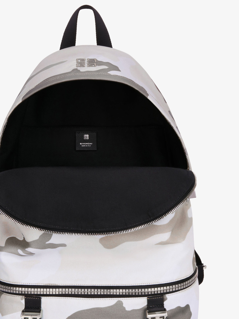 ESSENTIEL U BACKPACK IN CAMO PRINTED NYLON 6