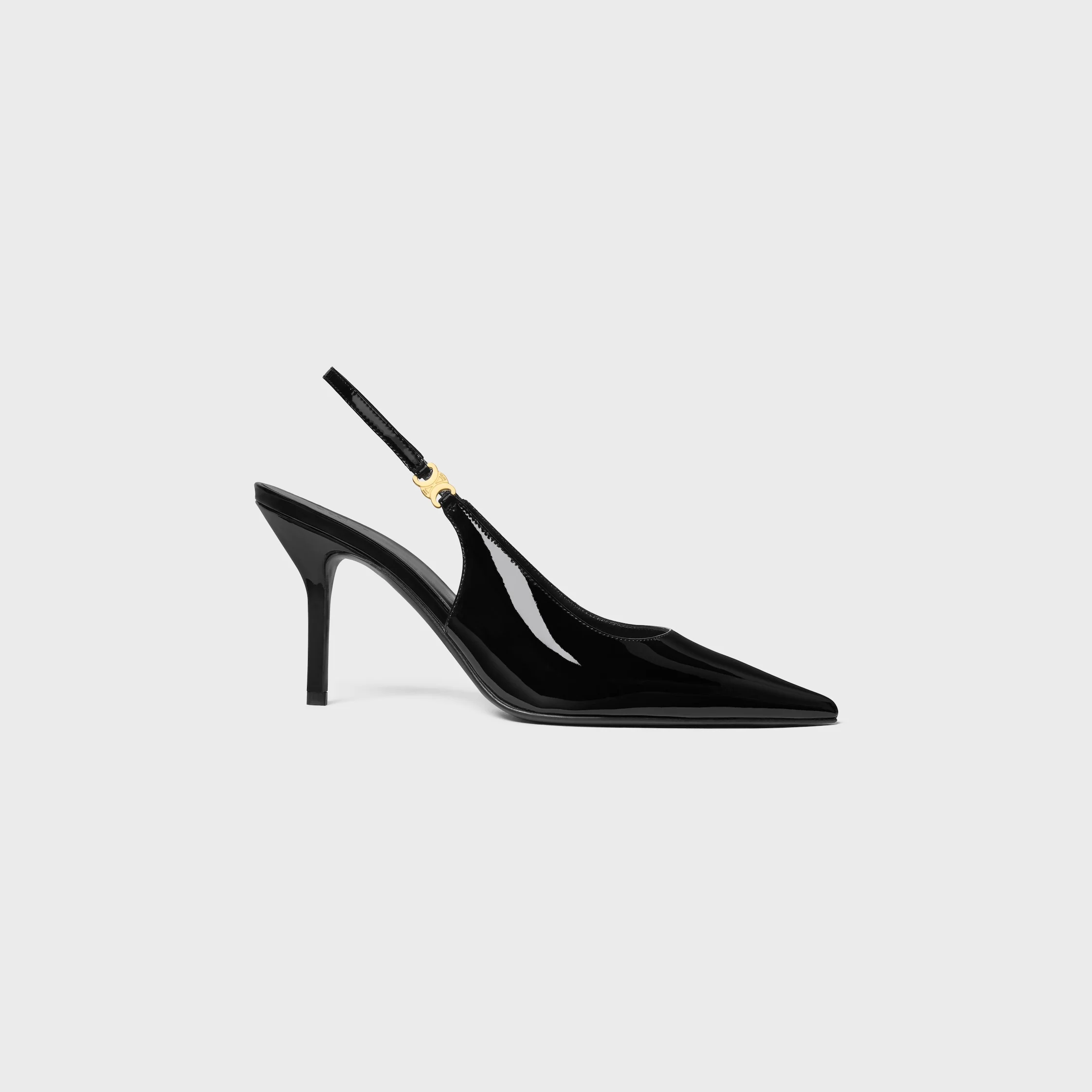 JUDY - TRIOMPHE PUMP IN PATENT CALFSKIN - 1