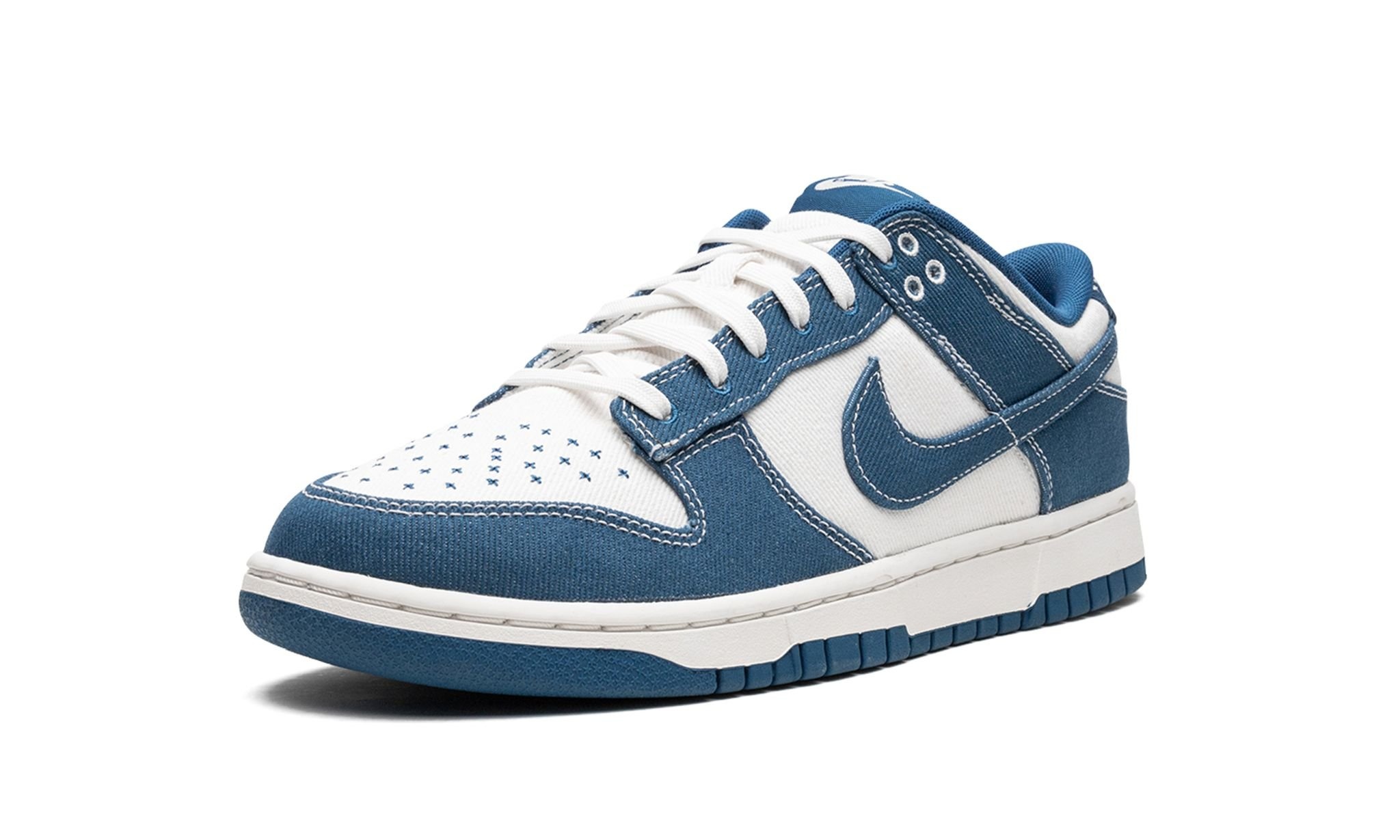 Dunk Low "Shashiko - Industrial Blue" - 4