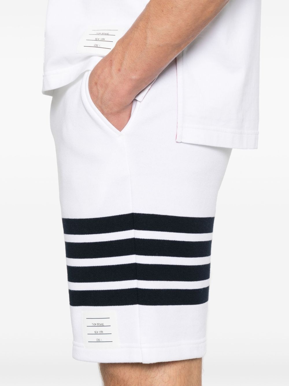 4-Bar stripe track shorts - 5