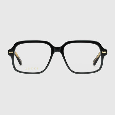 GUCCI Square optical frame outlook