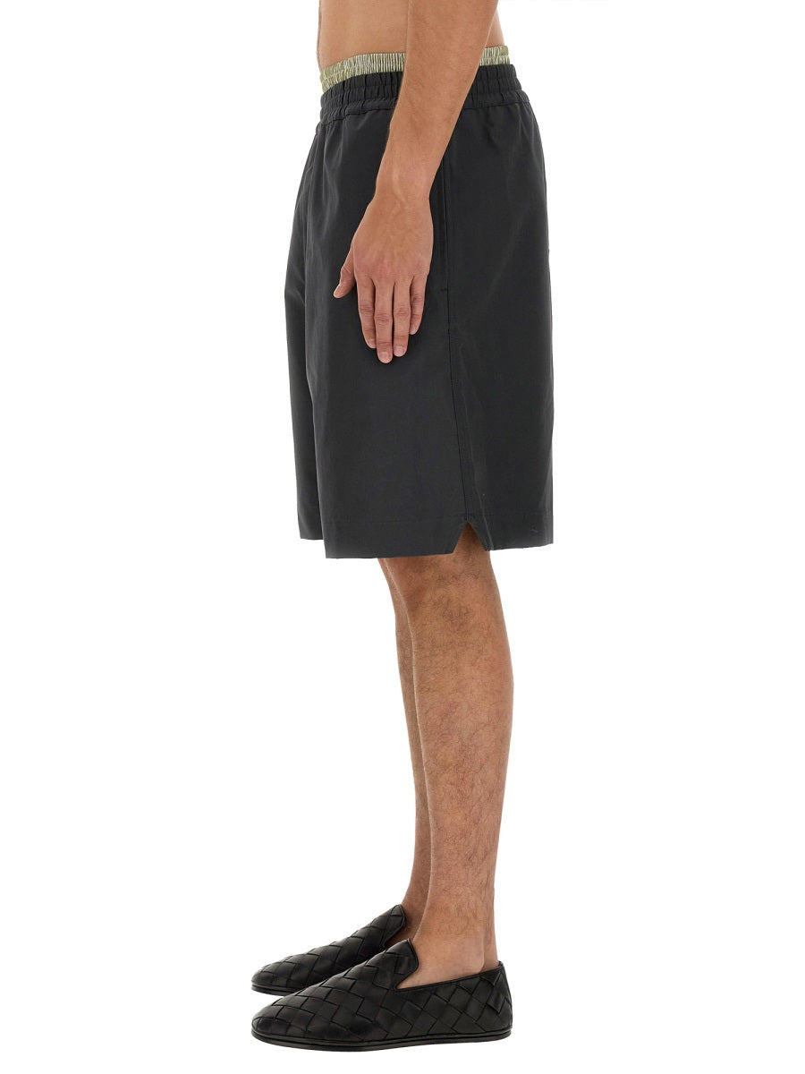 Bottega Veneta Men Cotton Shorts - 3