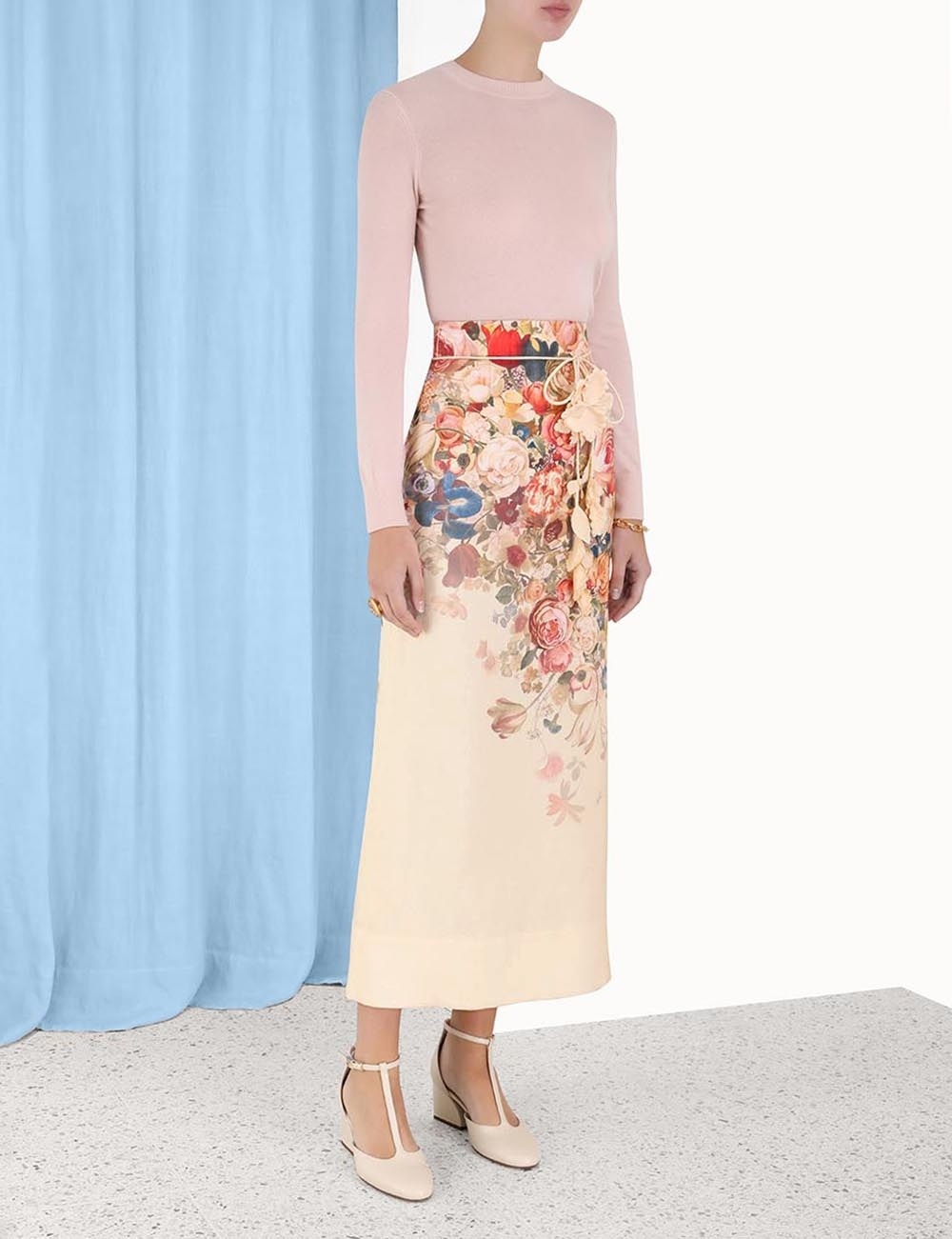 LUMINOSITY PENCIL MIDI SKIRT - 9