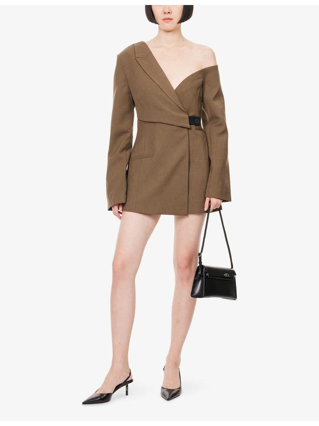 Sartoria Tailored Woven Mini Dress - 2