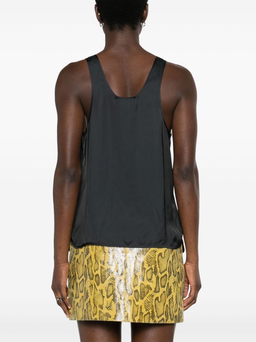 Carys satin-finish tank top - 4