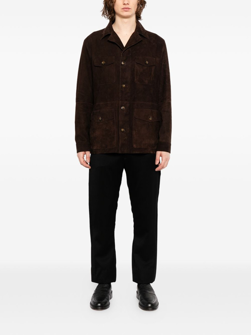 Canali flap-pocket jacket outlook