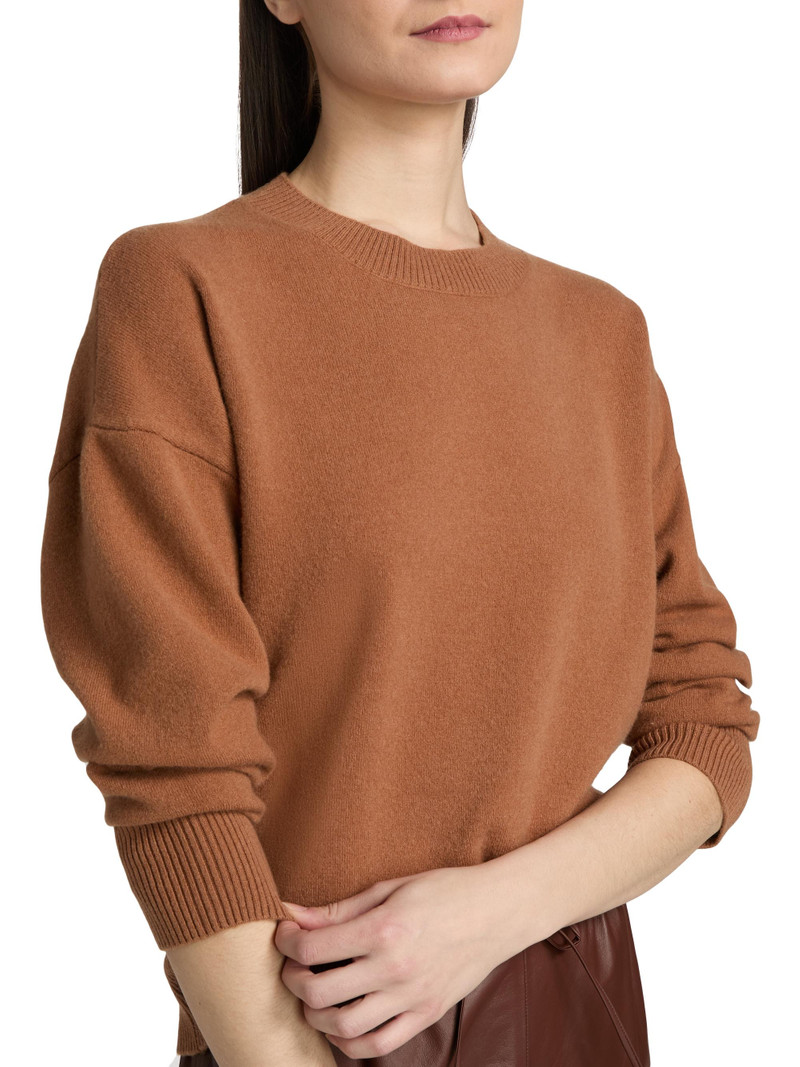 Women's Wool-Blend Crewneck Sweater - Toulouse 6