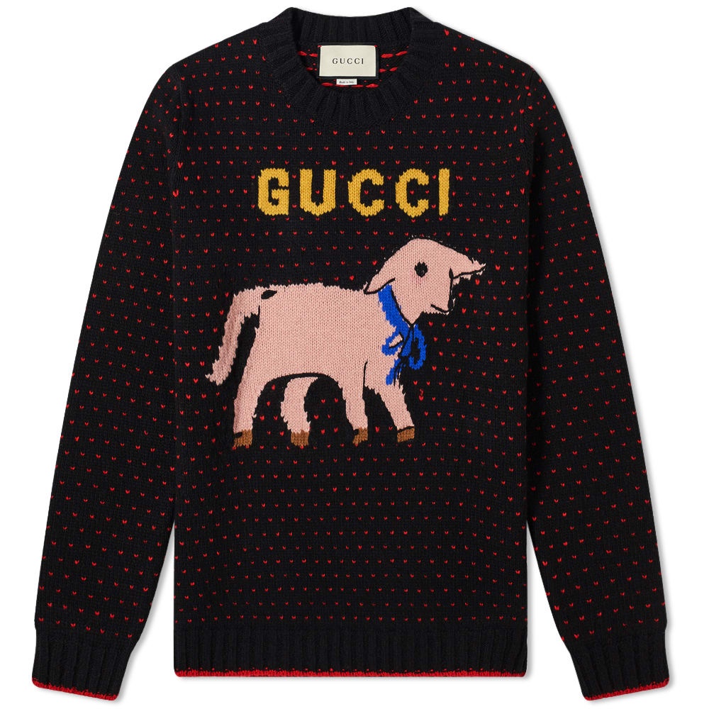 Gucci Lamb Knitted Crew Knit - 1