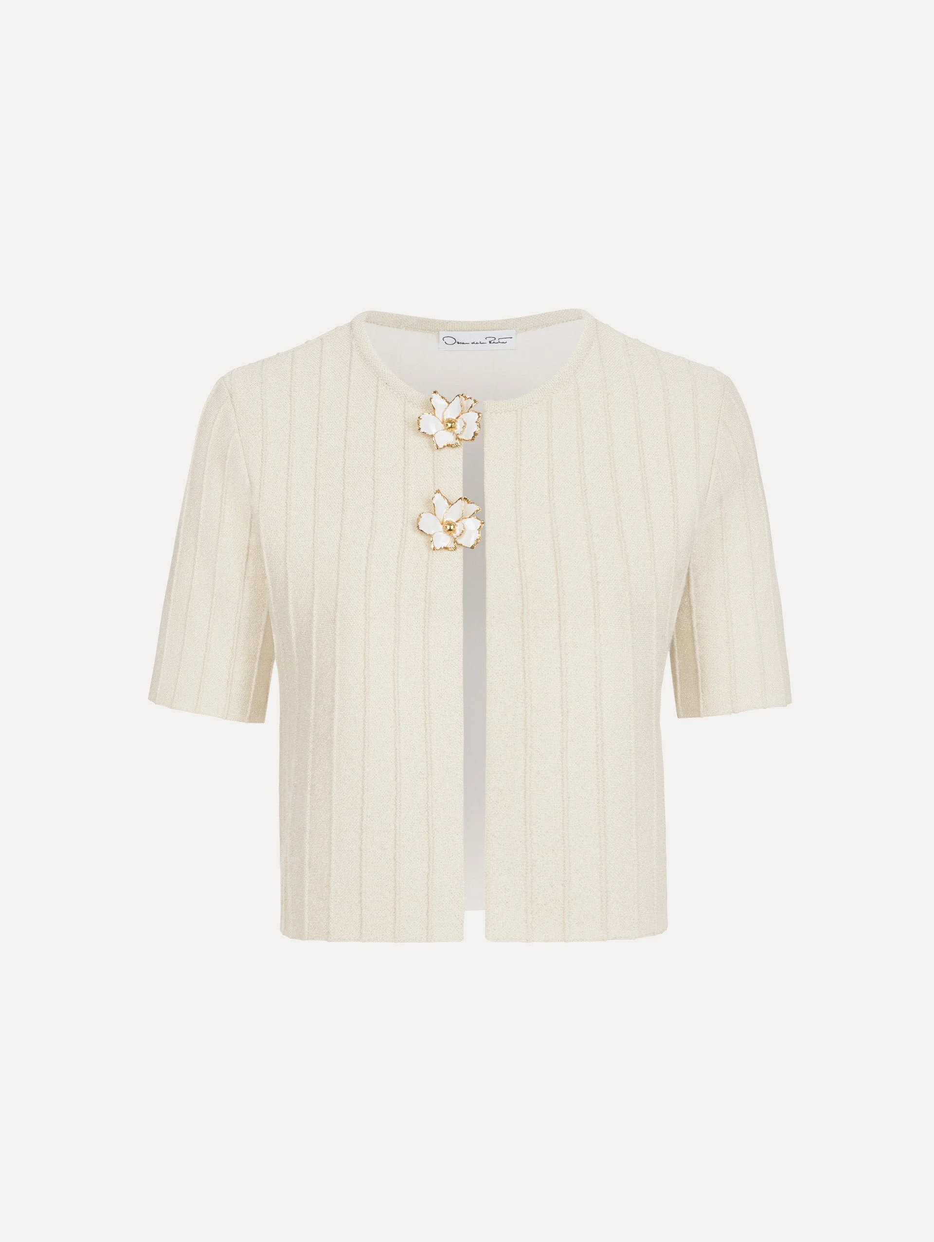 OTTOMAN CROPPED CARDIGAN - 1