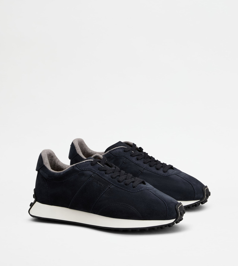 T VINTAGE SNEAKERS IN SUEDE - BLUE 2