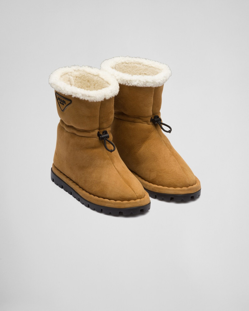 Shearling booties 1