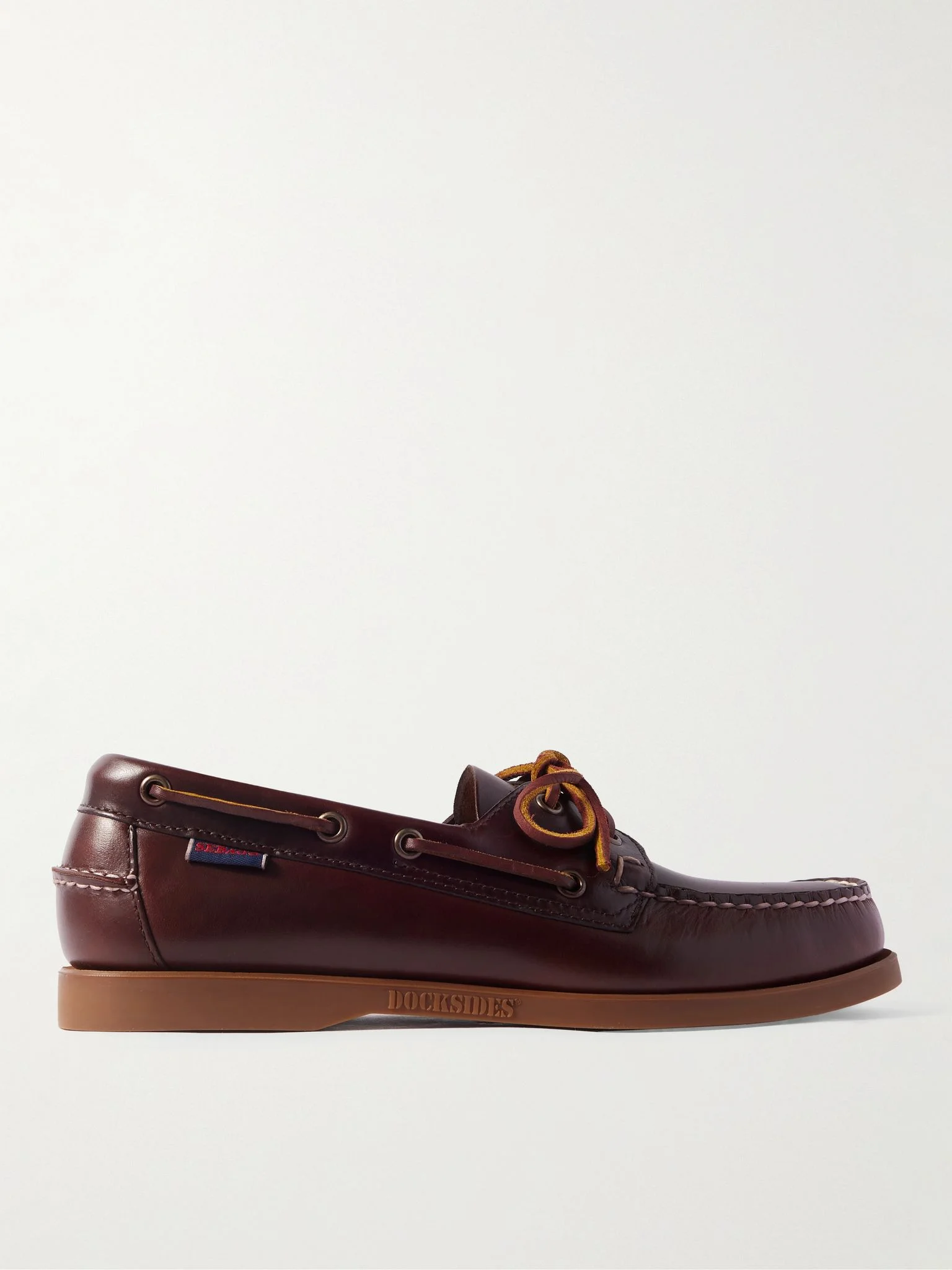 Portland Leather Boat Shoes Brown - 1