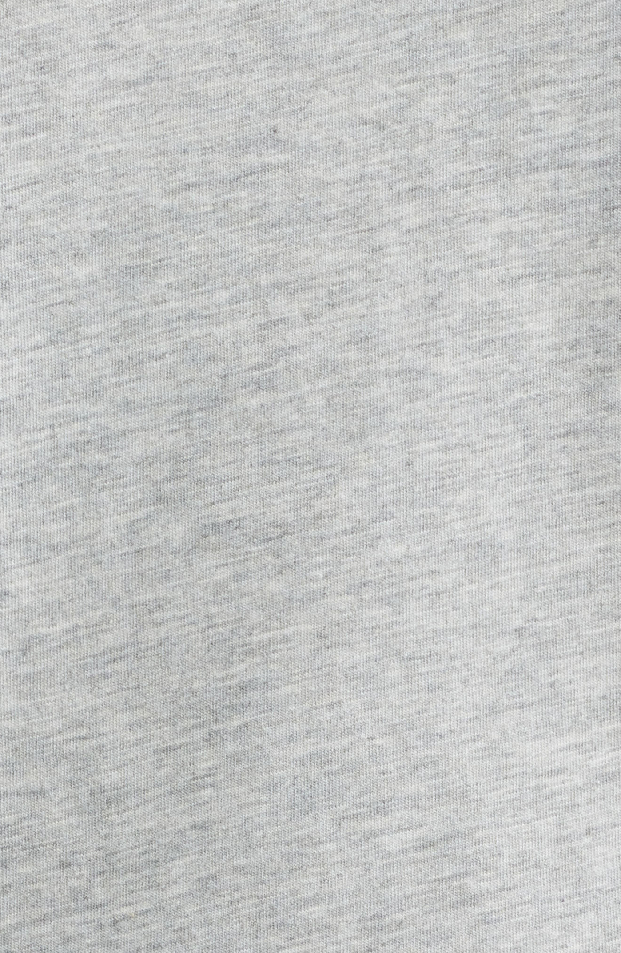 FRAME The Supima® Cotton Baby Tee in Heather Grey at Nordstrom - 6