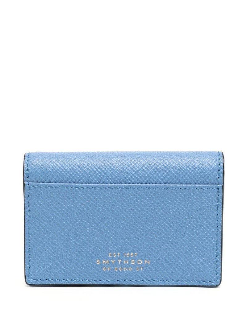 Smythson folded leather wallet outlook