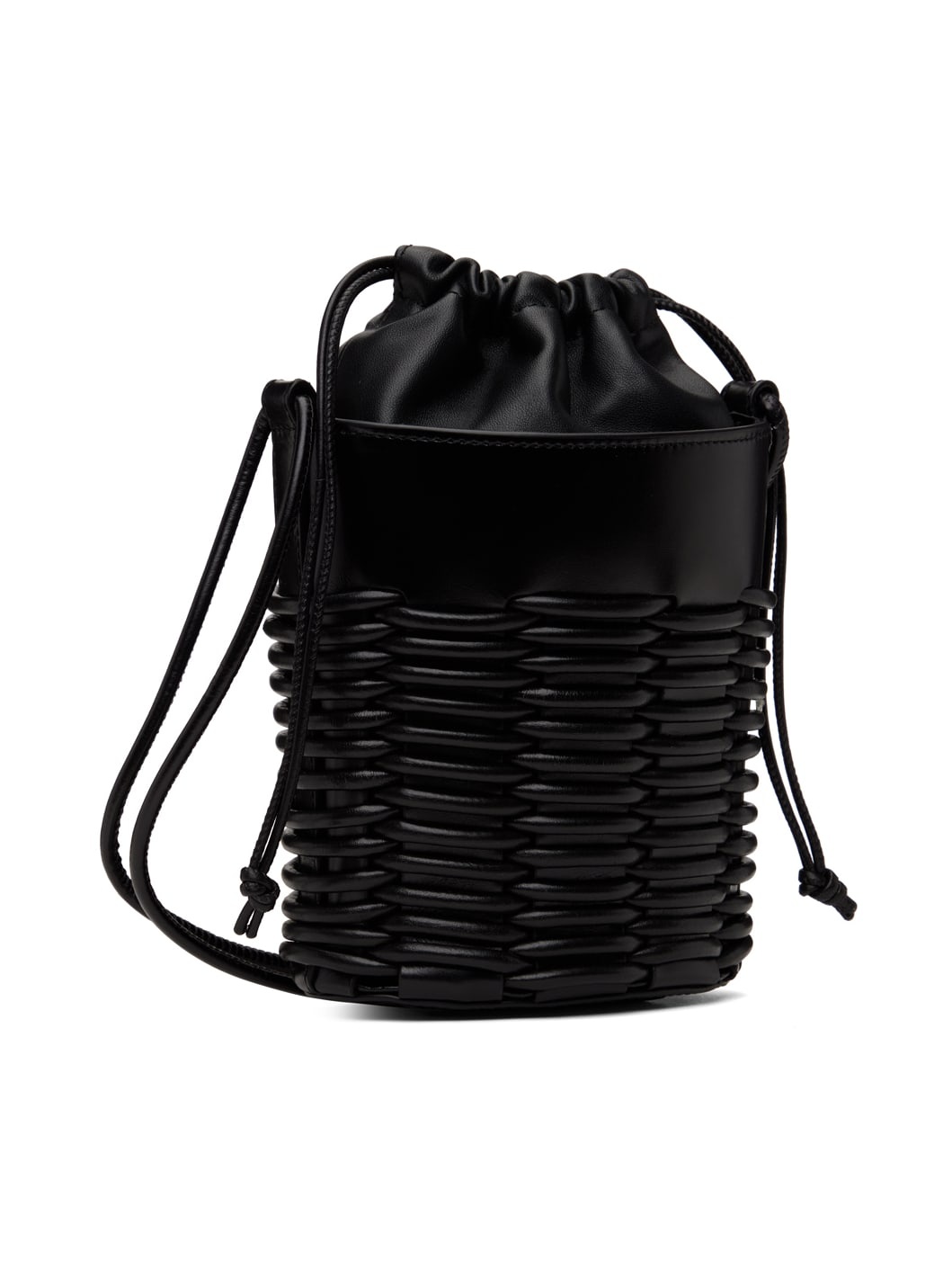 HEREU Black Pinar Bucket Bag | REVERSIBLE