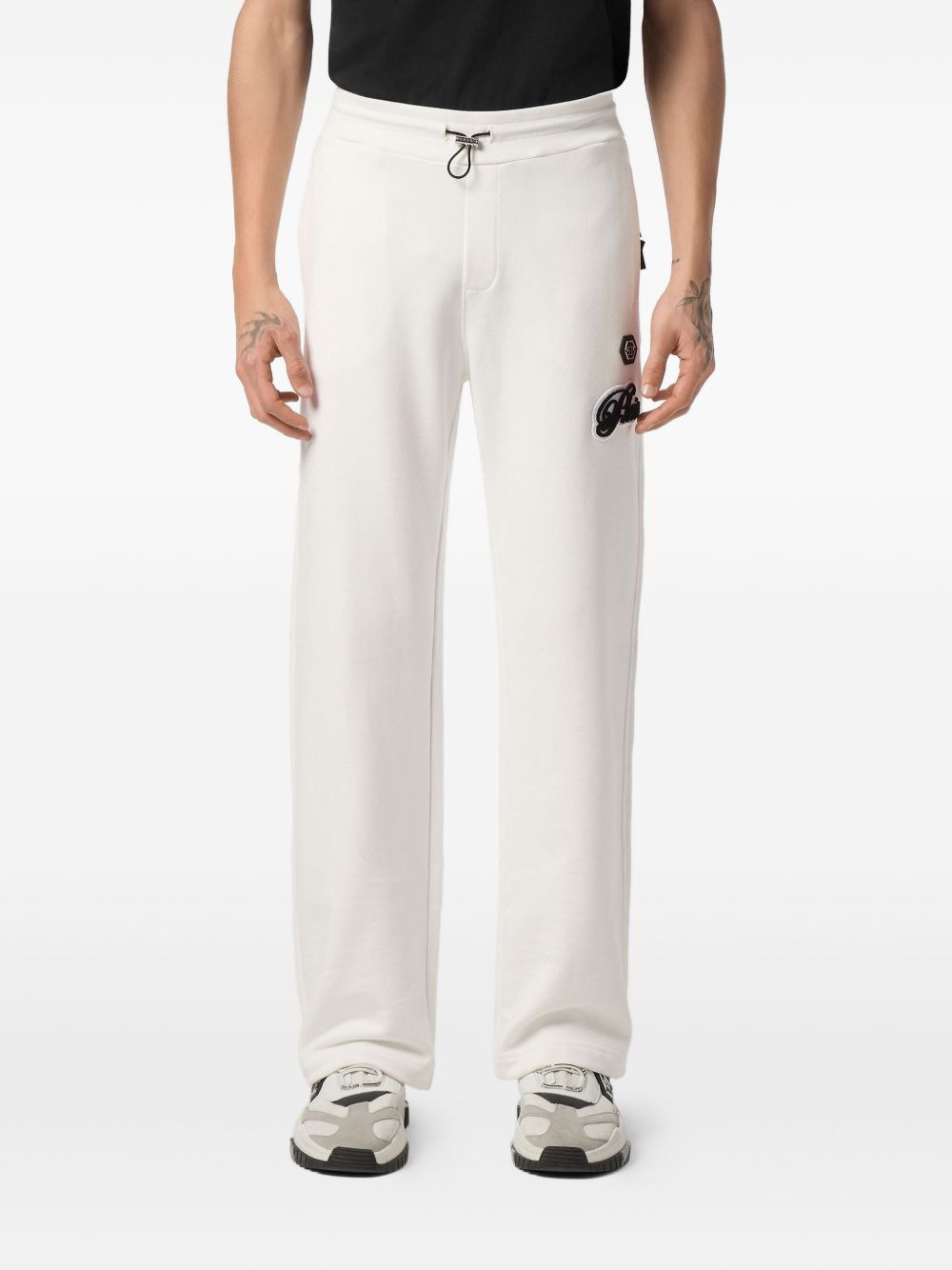 cotton track pants - 3